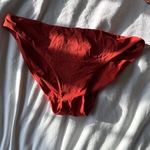 Knix lava red orange Bikini Bottom medium